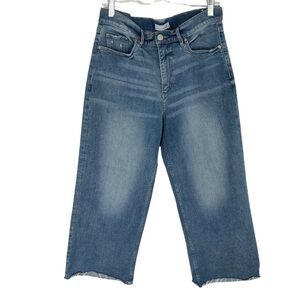LOFT High Waist Wide Crop size 8 / 29